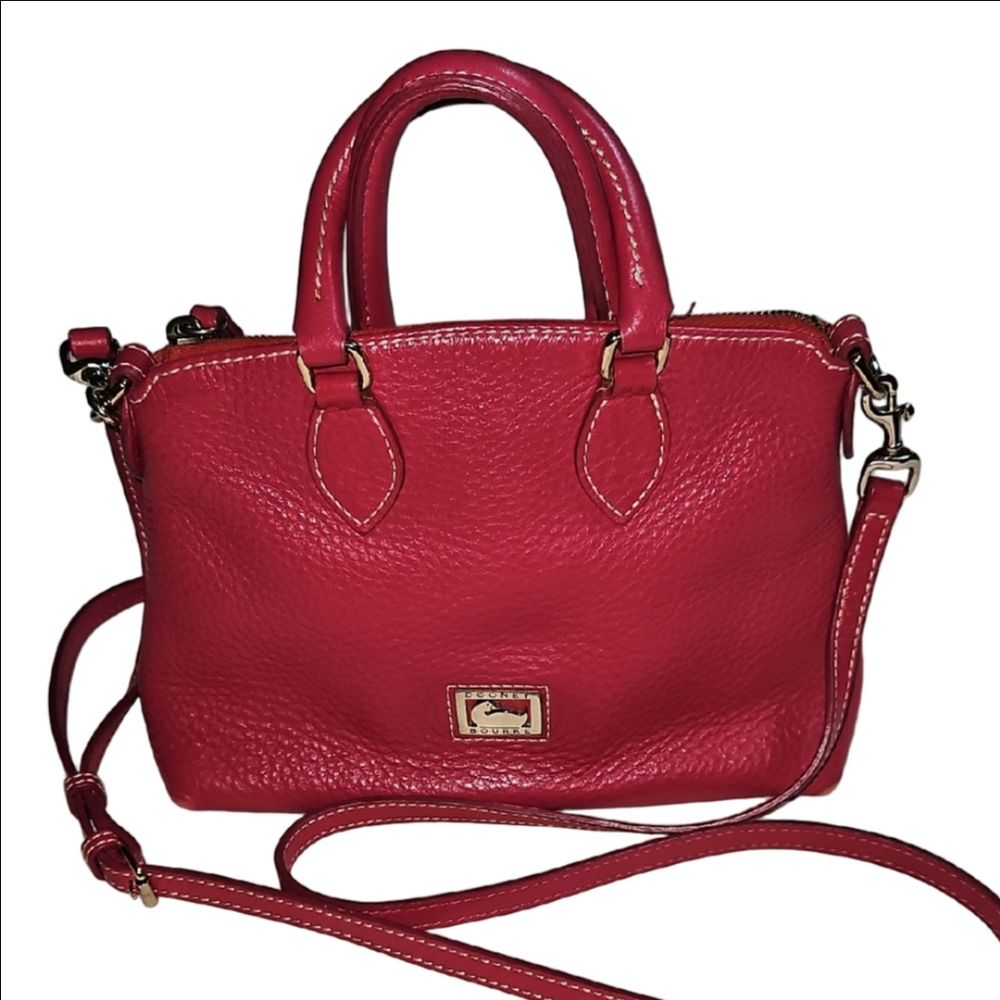 Dooney & Bourke Dusty Pink Pebble Leather Crossbody bag